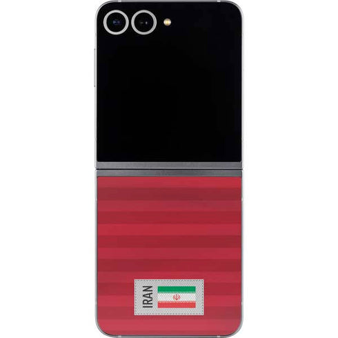 Iran Soccer Flag Galaxy Z Flip6 Skin